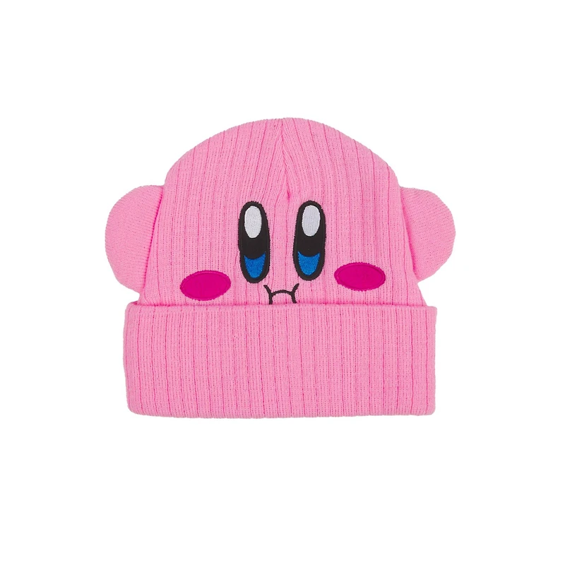 Kirby Big Face Beanie with Ears