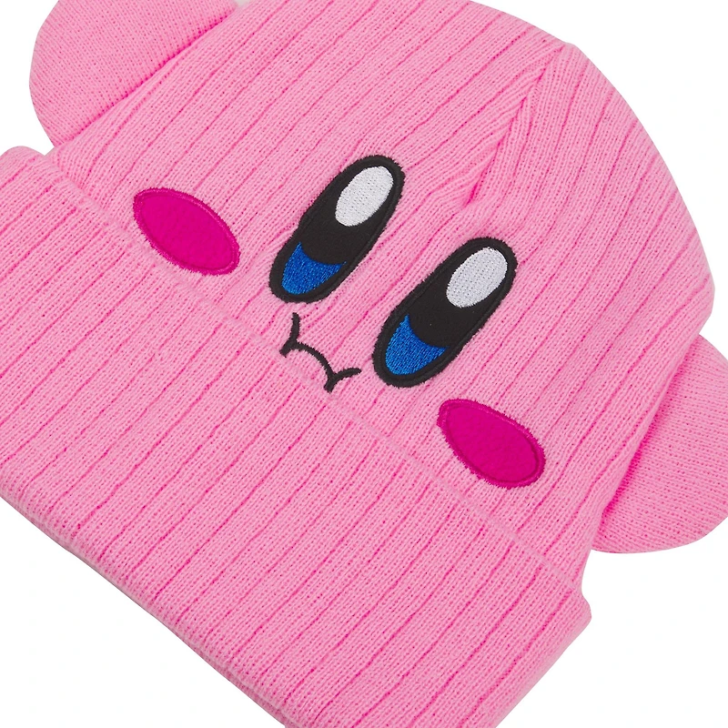 Kirby Big Face Beanie with Ears