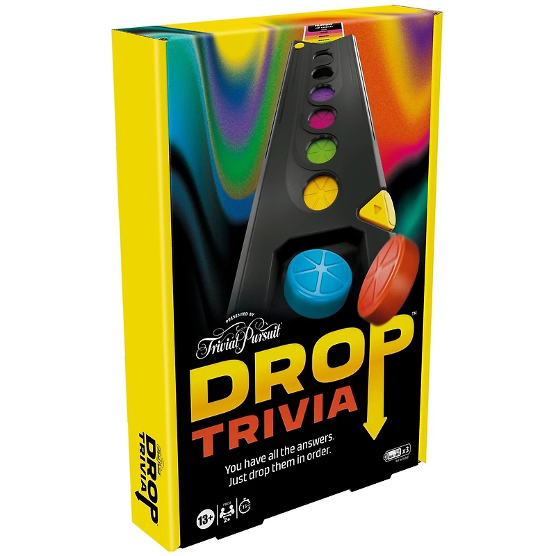 Drop Trivia Trivial Pursuit Party Board Game