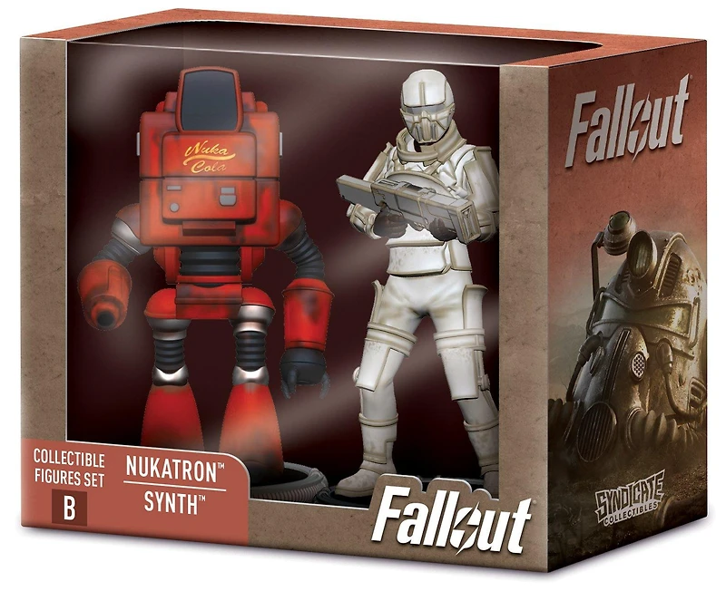 Fallout Nukatron and Synth (Build-A-Figure