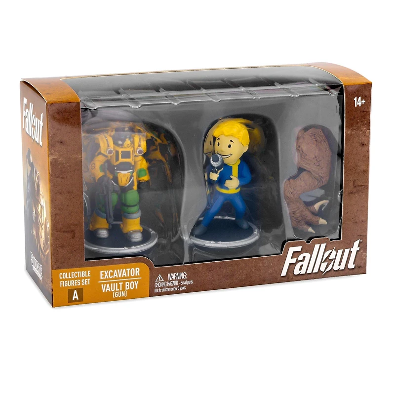 Fallout Excavator and Vault Boy (Gun) (Build-A-Figure -) - Figure