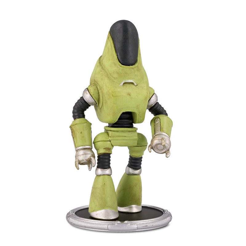 Fallout X01 and Protectron (Build-A-Figure -Deathclaw) 3-in Action Figure Set