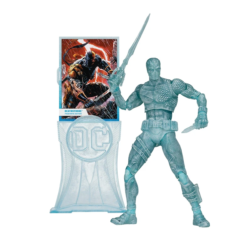 McFarlane Toys DC Multiverse Deathstroke (DC Rebirth) (Frostbite) 7-in Action Figure GameStop Exclusive
