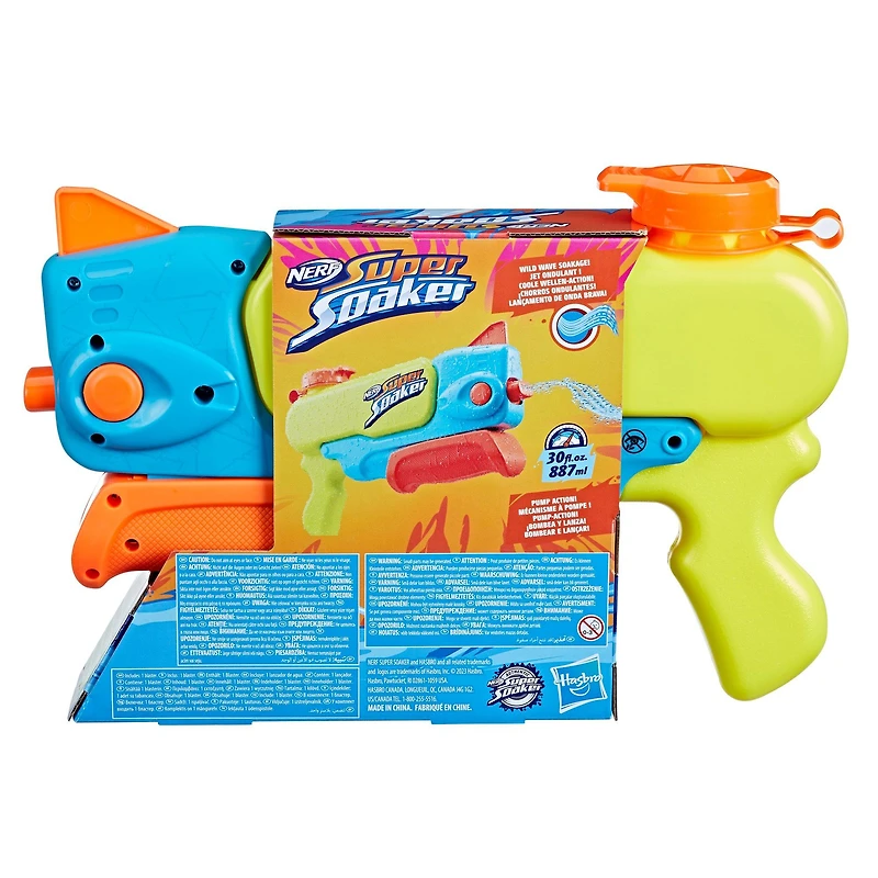 NERF Super Soaker Wave Spray Water Toy Blaster