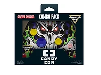 CANDY CON Monster Jam Combo Pack Licensed Controller Kit GameStop Exclusive Grave Digger