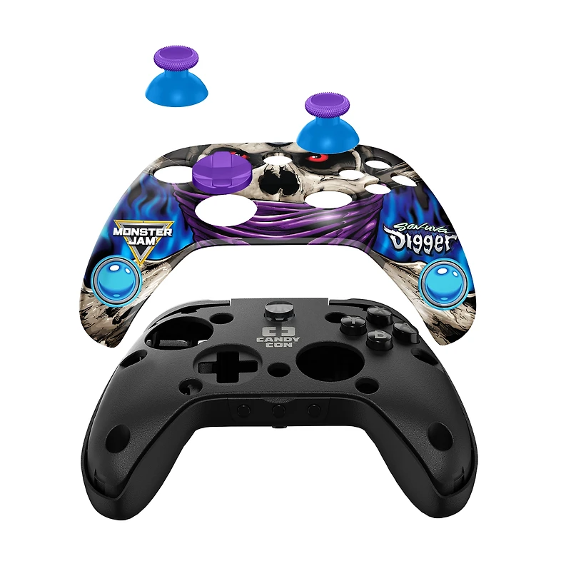 CANDY CON Monster Jam Controller Kit Framed Edition GameStop Exclusive Son Uva