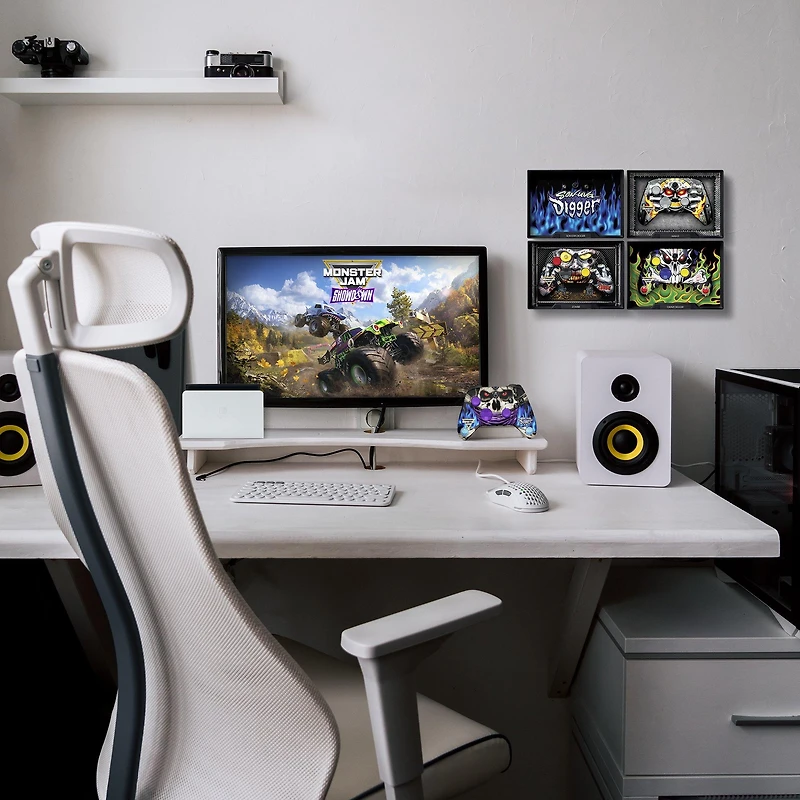 CANDY CON Monster Jam Controller Kit Framed Edition GameStop Exclusive Zombie