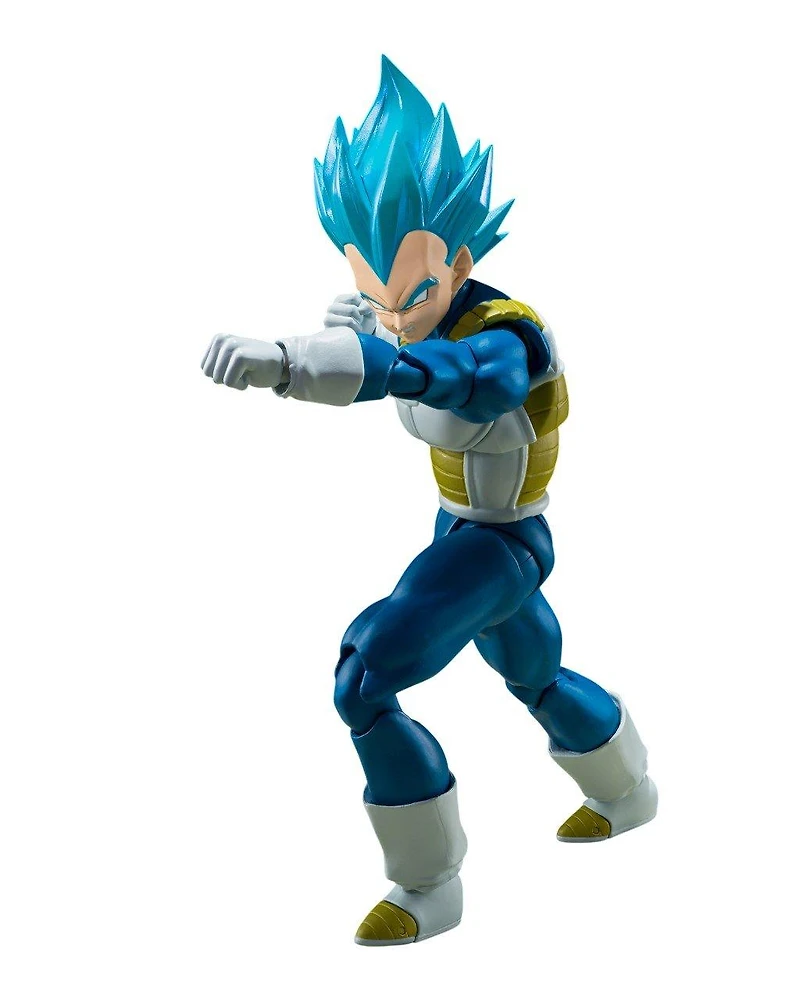 Tamashii Nations S.H.Figuarts Dragon Ball Super Super Saiyan God Super Saiyan Vegeta (Unwavering Saiyan Pride) 5.31-in Action Figure