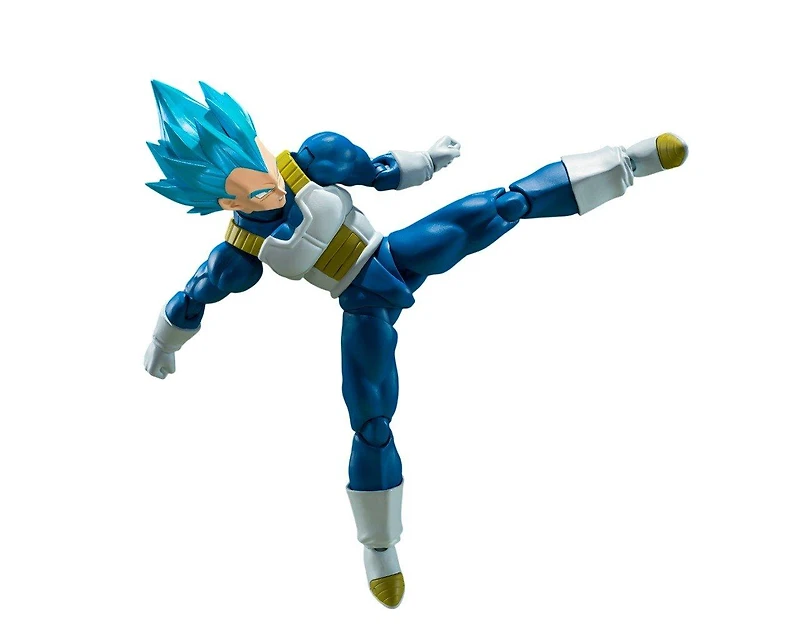 Tamashii Nations S.H.Figuarts Dragon Ball Super Super Saiyan God Super Saiyan Vegeta (Unwavering Saiyan Pride) 5.31-in Action Figure