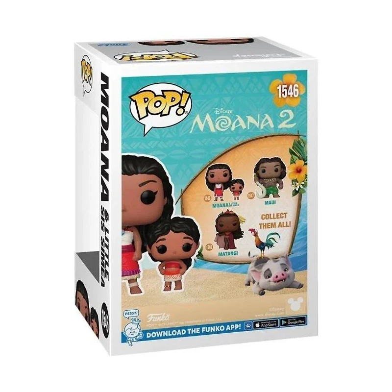 Funko POP! and Buddy: Moana 2 Moana and Simea Vinyl Figure Set