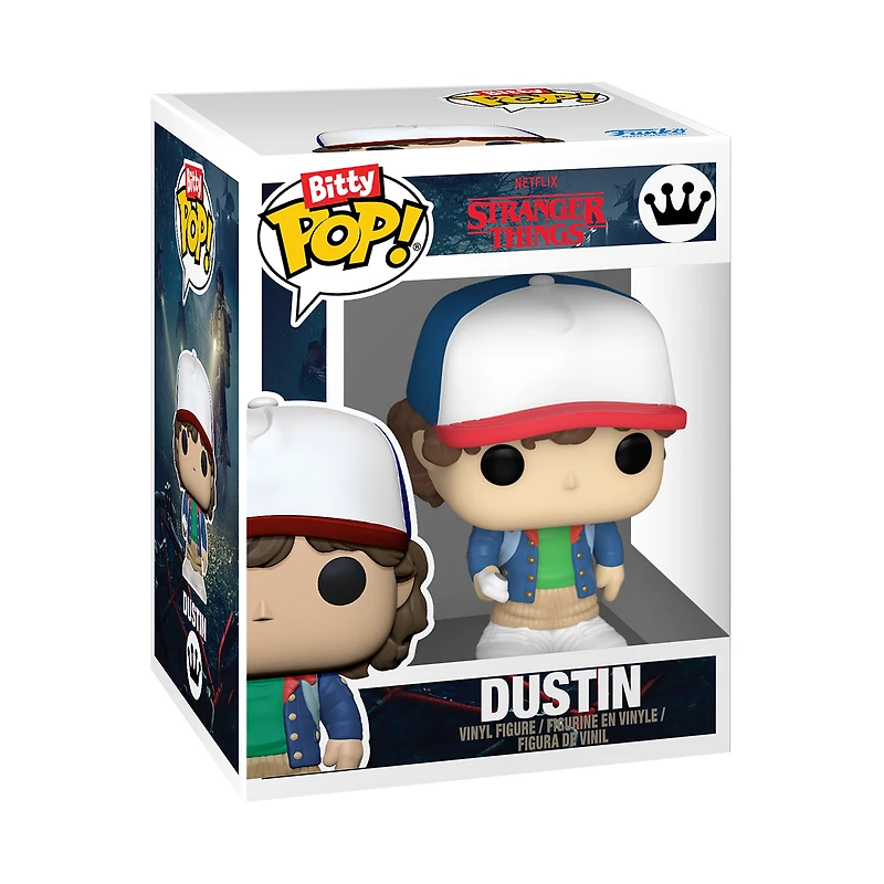Funko Bitty POP! Stranger Things Vinyl Figure Set 4-Pack (Dustin, Lucas, Eleven (with Electrodes