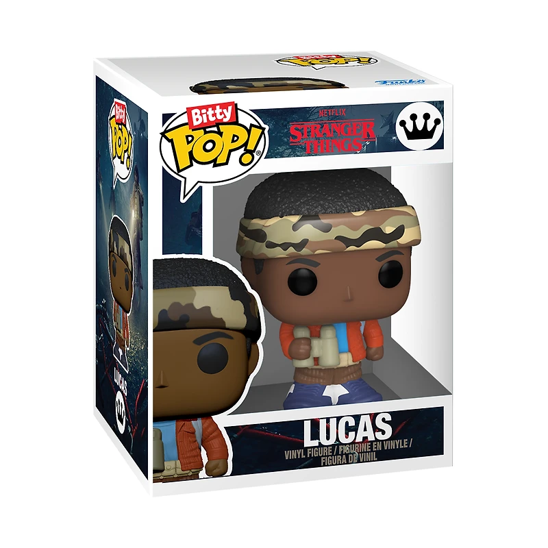 Funko Bitty POP! Stranger Things Vinyl Figure Set 4-Pack (Dustin, Lucas, Eleven (with Electrodes