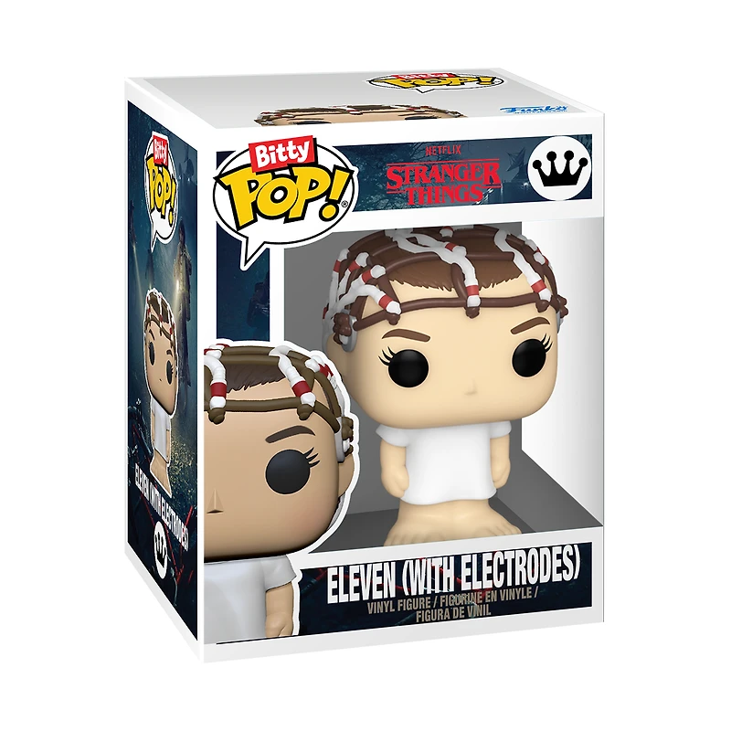 Funko Bitty POP! Stranger Things Vinyl Figure Set 4-Pack (Dustin, Lucas, Eleven (with Electrodes