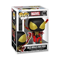 Funko POP! Marvel: Spider-Man Comics Miles Morales (Iron Spider) (or Chase) 4.6-in Vinyl Bobblehead Figure