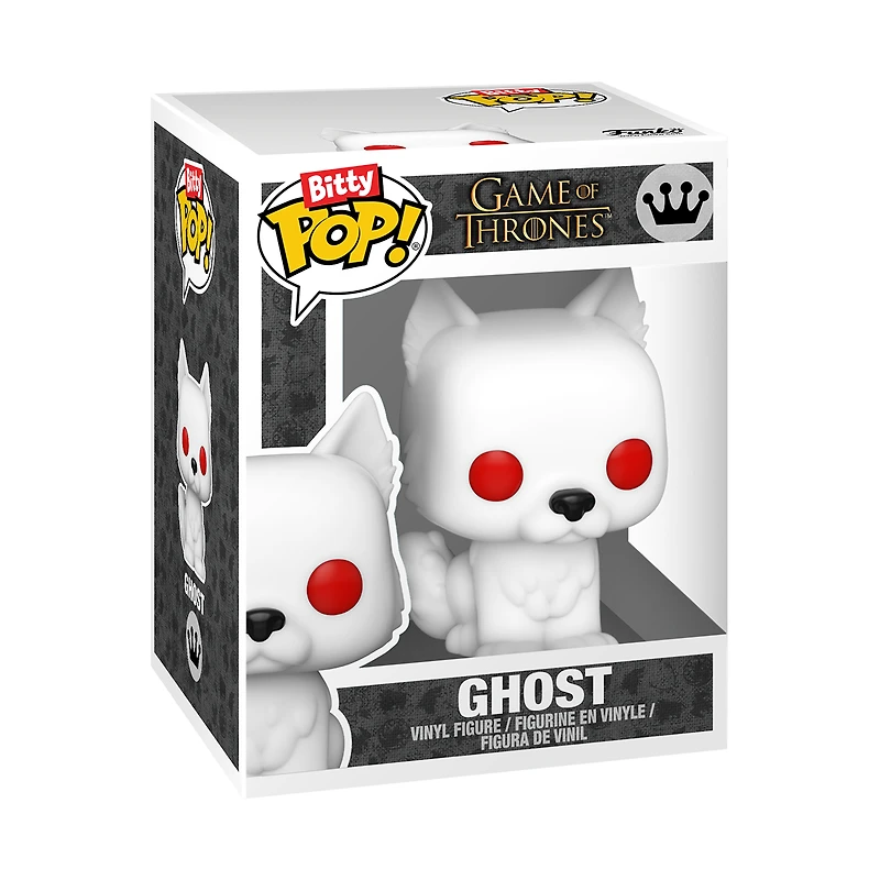 Funko Bitty POP! Game of Thrones Vinyl Figure Set 4-Pack (Jon Snow, Ghost, White Walker