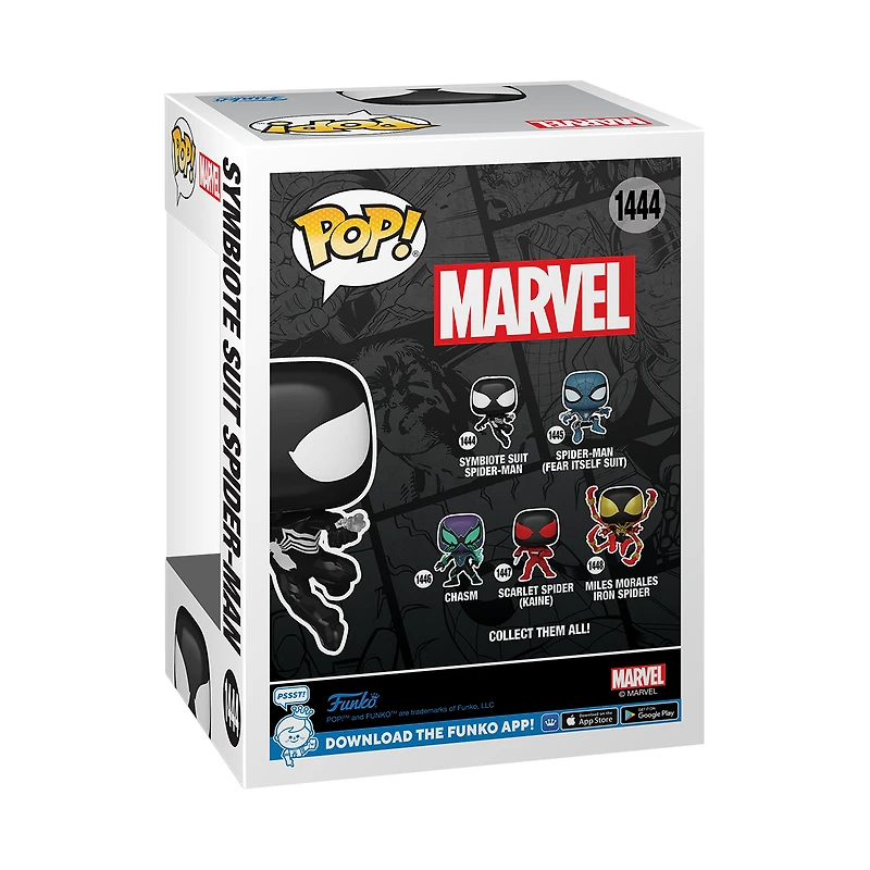 Funko POP! Marvel: Spider-Man Comics Symbiote Spider-Man 4-in Vinyl Bobblehead Figure