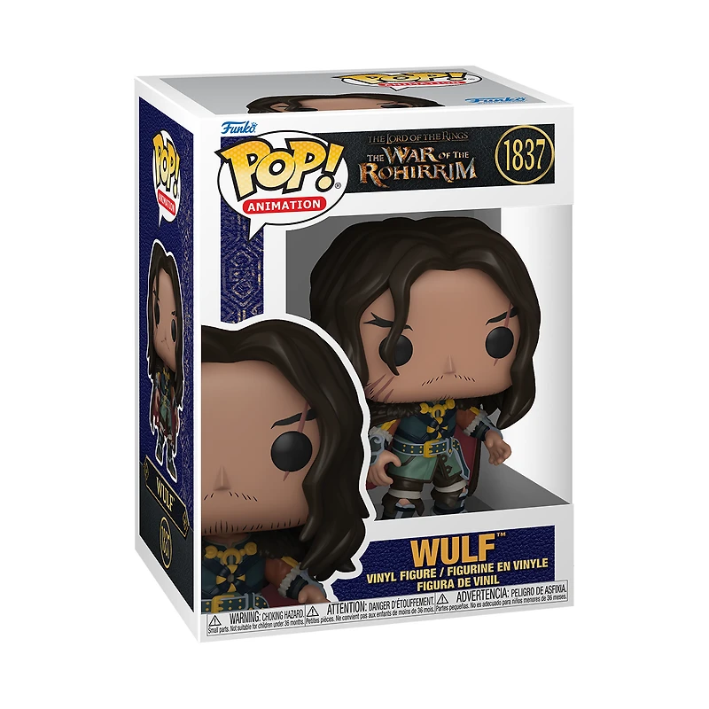 Funko POP! Animation: The Lord of the Rings War of the Rohirrim Wulf 3.95-in Vinyl Figure