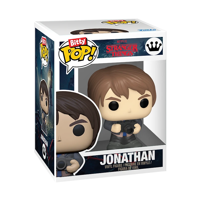 Funko Bitty POP! Stranger Things Vinyl Figure Set 4-Pack (Eleven with Eggos, Mike, Jonathan