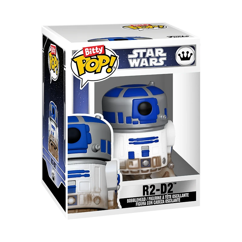 Funko Bitty POP! Star Wars Vinyl Figure Set 4-Pack (Luke Skywalker, R2-D2, Chewbacca