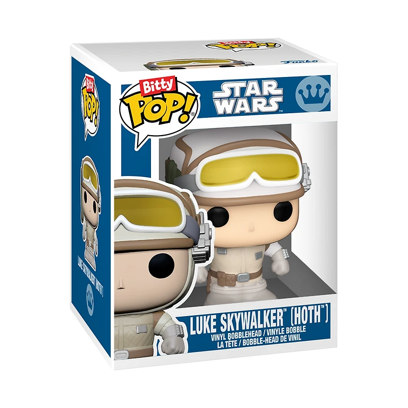 Funko Bitty POP! Star Wars Vinyl Figure Set 4-Pack (Luke Skywalker, R2-D2, Chewbacca