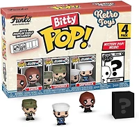 Funko Bitty POP! Retro Toys Figure Set 4-Pack (Zartan, Leatherneck, Shipwreck