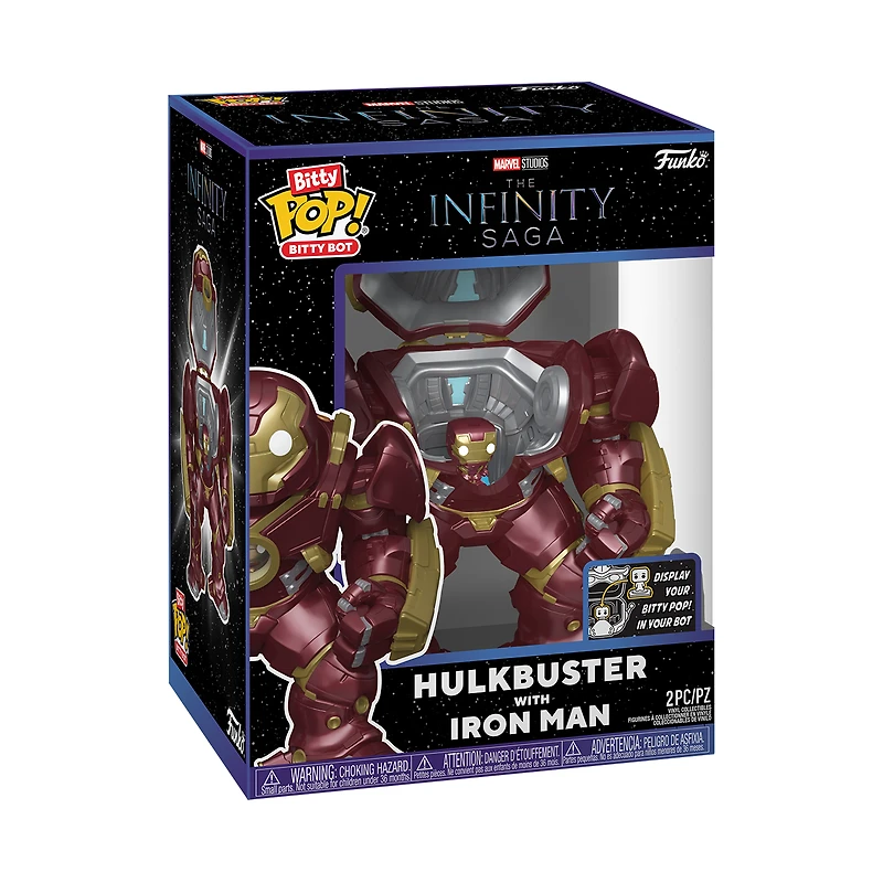Funko Bitty POP! Marvel Hulkbuster .9-in Vinyl Figure