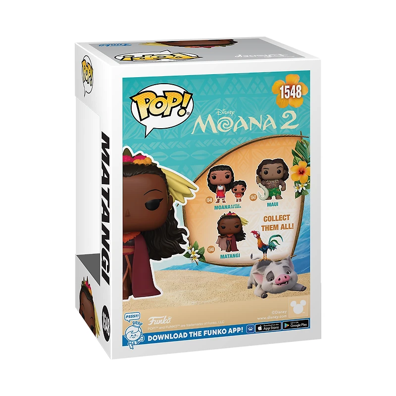 Funko POP! Disney: Moana 2 Matangi 4.15-in Vinyl Figure