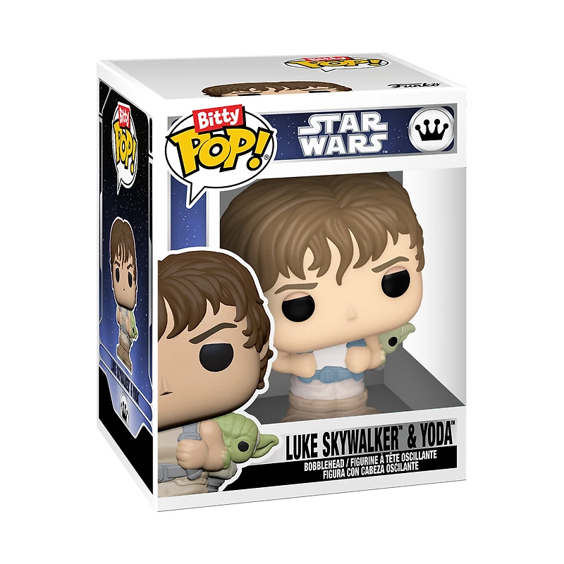 Funko Bitty POP! Star Wars Vinyl Figure Set 4-Pack (Darth Vader, Lando Calrissian, Luke Skywalker