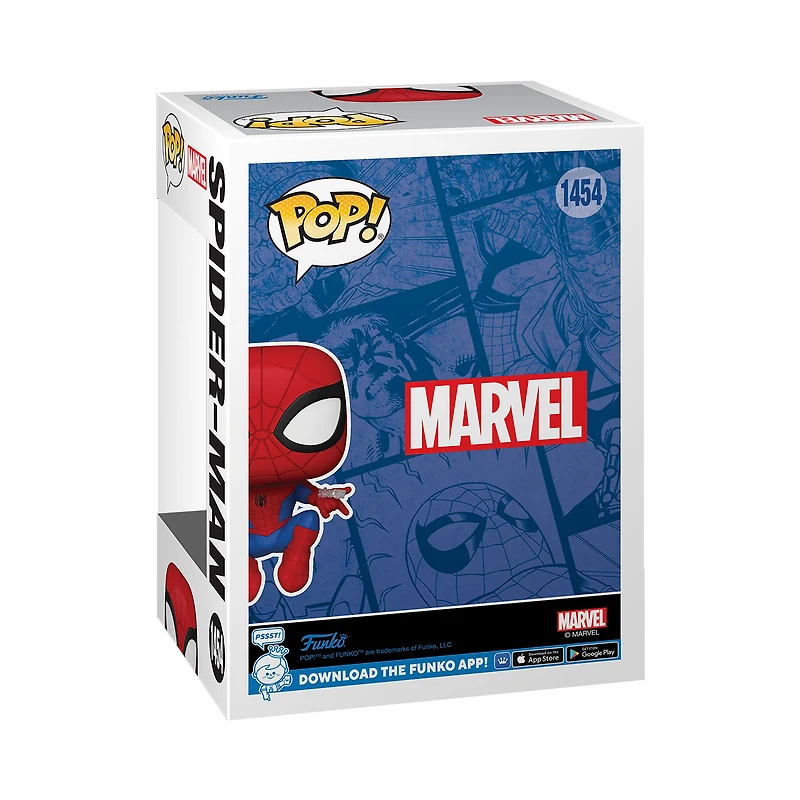 Funko POP! Comic Cover: Marvel Spider-Man (Leaping) GameStop Exclusive