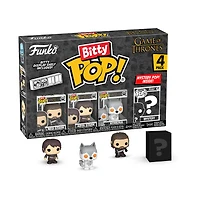 Funko Bitty POP! Game of Thrones Vinyl Figure Set 4-Pack (Ned Stark, Arya, Nymeria
