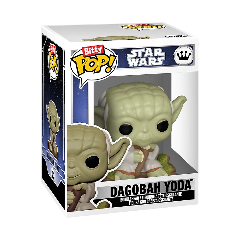 Funko Bitty POP! Star Wars Vinyl Figure Set 4-Pack (Han Solo, Wampa, Dagobah Yoda