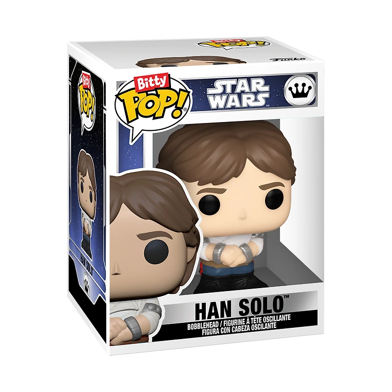 Funko Bitty POP! Star Wars Vinyl Figure Set 4-Pack (Han Solo, Wampa, Dagobah Yoda