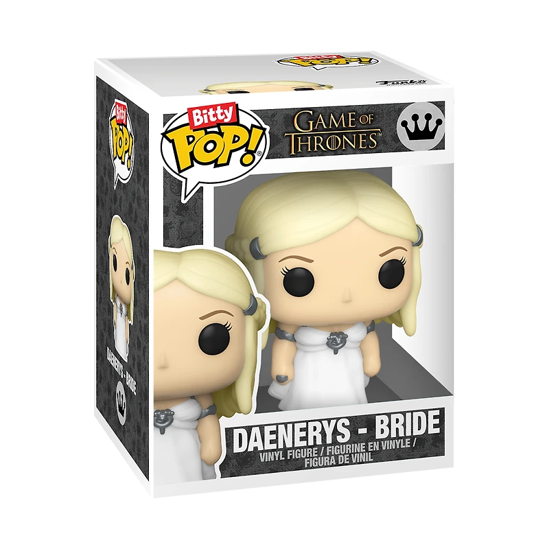 Funko Bitty POP! Game of Thrones Vinyl Figure Set 4-Pack (Targaryen, Khal Drogo, Drogon