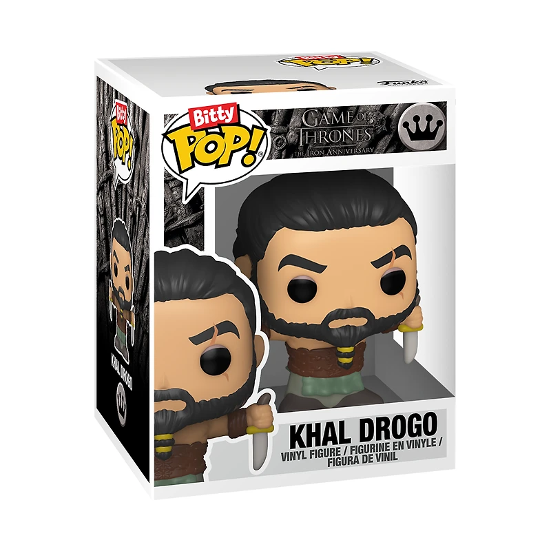 Funko Bitty POP! Game of Thrones Vinyl Figure Set 4-Pack (Targaryen, Khal Drogo, Drogon