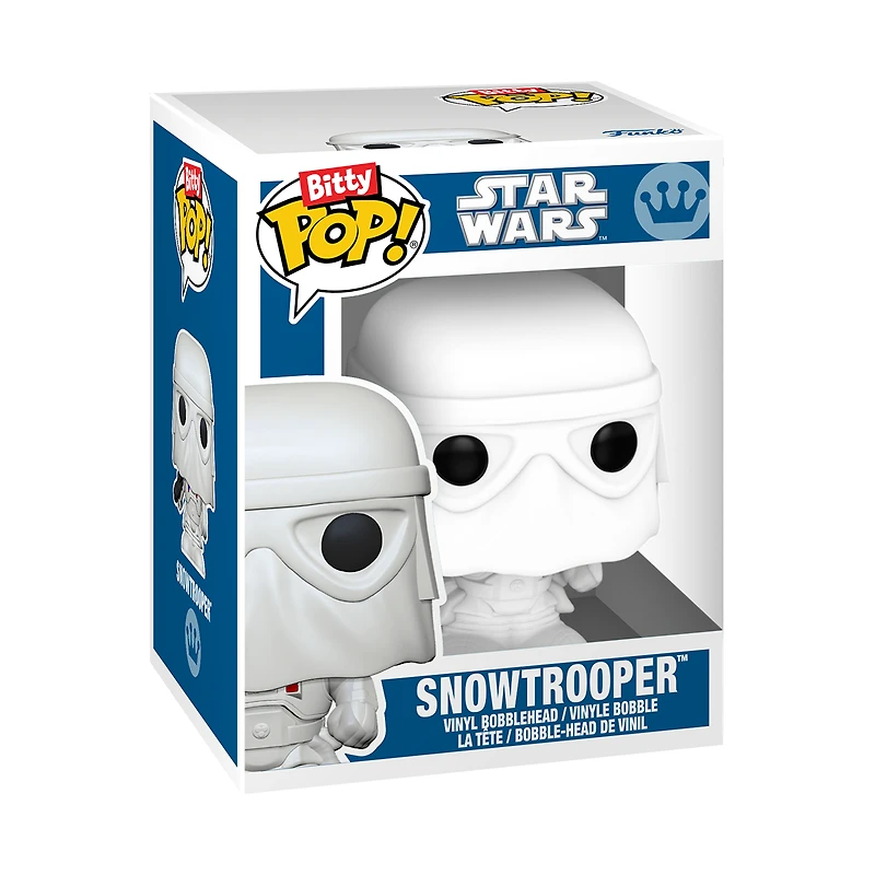 Funko Bitty POP! Star Wars Vinyl Figure Set 4-Pack (Princess Leia, Snowtrooper, Boba Fett