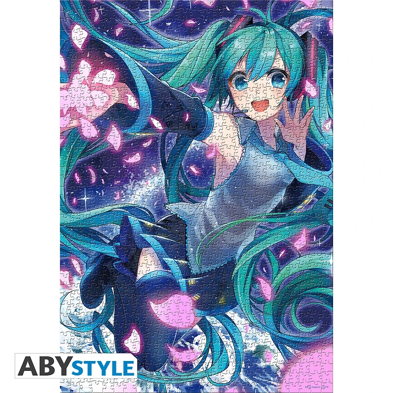 ABYstyle Vocaloid Hatsune Miku Petals 1000-Piece Puzzle