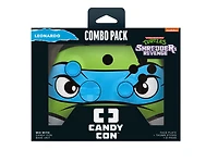 CANDY CON Teenage Mutant Ninja Turtles Combo Pack Controller Kit GameStop Exclusive Leonardo Combo Pack