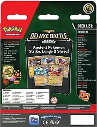 Pokemon Trading Card Game Miraidon ex or Koraidon ex Deluxe Battle Deck (Styles May Vary