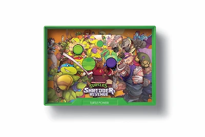 CANDY CON Teenage Mutant Ninja Turtles Framed Edition GameStop Exclusive Shredder's Revenge