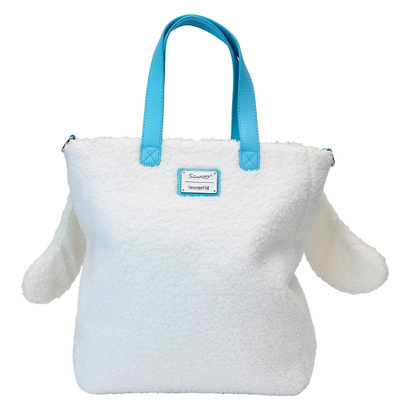 Loungefly Sanrio Cinnamoroll Cosplay Sherpa Tote Bag with Coin Bag
