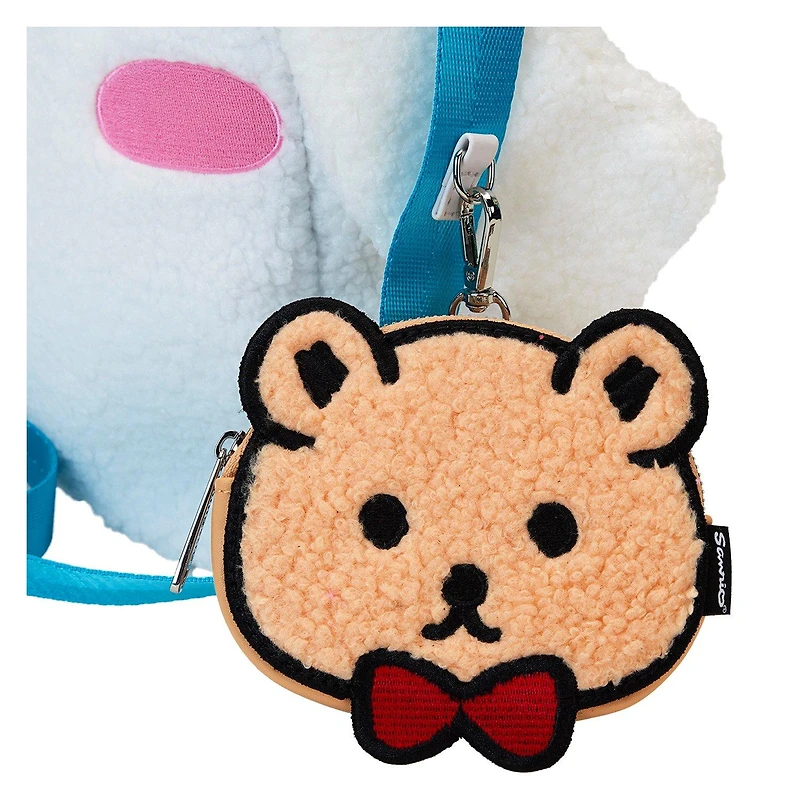 Loungefly Sanrio Cinnamoroll Cosplay Sherpa Tote Bag with Coin Bag