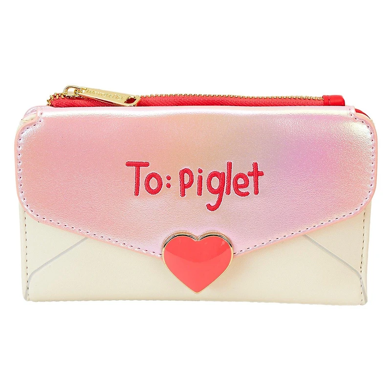 Loungefly Disney Winnie the Pooh Love Letter Flap Bifold Wallet
