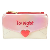 Loungefly Disney Winnie the Pooh Love Letter Flap Bifold Wallet