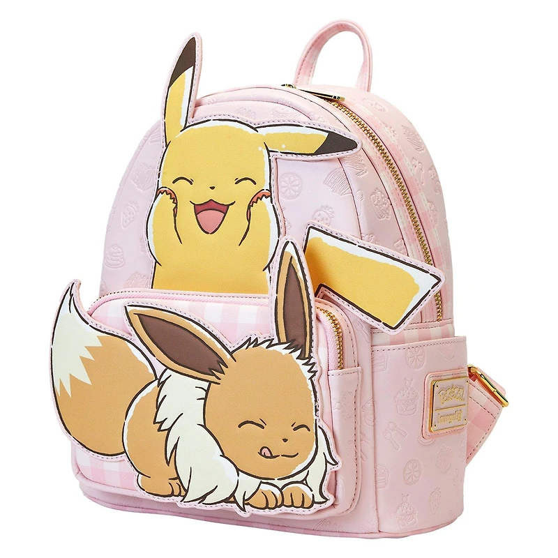Loungefly Pokemon Pikachu and Eevee Mini Backpack