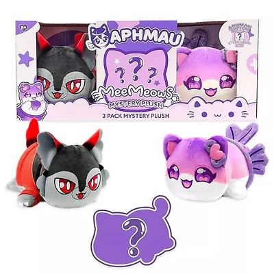 Aphmau MeeMeeMeow 6-in Mystery Plush 3-Pack Series 2 (Styles May Vary)