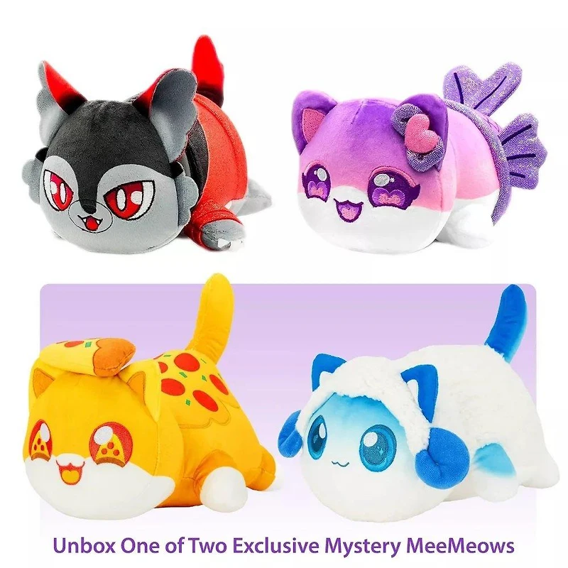 Aphmau MeeMeeMeow 6-in Mystery Plush 3-Pack Series 2 (Styles May Vary)