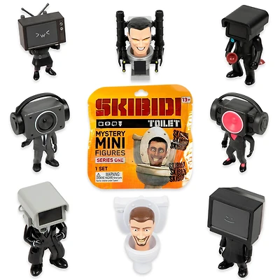Skibidi Toilet Mini Mystery Figures (Style May Vary)