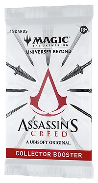 Magic: The Gathering Assassin's Creed Collector Omega Booster (10 Cards in Each Pack)