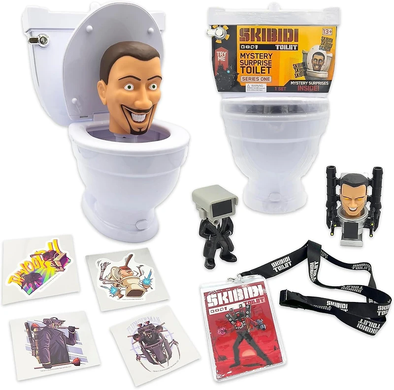 Skibidi Toilet Mystery Surprise Toilet Series 1 (Styles May Vary)