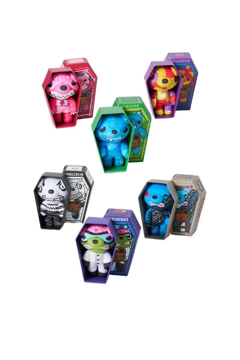 Deddy Bears Coffin 5-in Plush Set Series 3 (Styles May Vary)